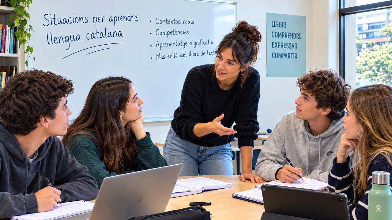 Llengua catalana a partir de metodologies actives.